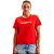 Camiseta Easy Lança Perfume Logo OU24 Vermelho Feminino - Imagem 1