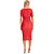 Vestido Midi Easy Lança Perfume Sl OU24 Vermelho Feminino - Imagem 2