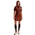 Vestido Easy Lança Perfume Polo OU24 Marrom Feminino - Imagem 3