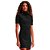 Vestido Curto Lança Perfume Curta OU24 Preto Feminino - Imagem 1