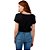 Blusa Dudalina Decote V OU24 Preto Feminino - Imagem 2