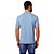 Camisa Polo Dudalina Maquinetada OU24 Azul Claro Masculino - Imagem 2