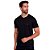 Camiseta Dudalina Essentials V Sport OU24 Preto Masculino - Imagem 1