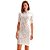 Vestido Easy Lança Perfume Estampado OU24 Off White Feminino - Imagem 1