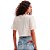 Camiseta Cropped Lança Perfume Chain OU24 Off White Feminino - Imagem 2