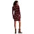 Vestido Tricot Lança Perfume Long OU24 Vermelho Feminino - Imagem 2