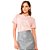 Camiseta Colcci Comfort OU24 Rosa Feminino - Imagem 1