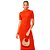 Vestido Canelado Colcci Slim OU24 Laranja Feminino - Imagem 3