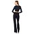Blusa Canelada Colcci Slim OU24 Preto Feminino - Imagem 4