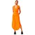 Vestido Colcci Comfort OU24 Laranja Feminino - Imagem 1