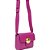 Bolsa Crossbody Lança Perfume Enfeite OU24 Rosa Feminino - Imagem 1