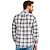 Camisa Xadrez Acostamento Classic OU24 Branco Masculino - Imagem 2