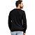 Suéter Tricot Acostamento Gola Careca OU24 Preto Masculino - Imagem 2