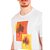 Camiseta Aramis Move Flores Moldura IN24 Off White Masculino - Imagem 3