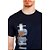 Camiseta Aramis Move Lateral Lirio IN24 Marinho Masculino - Imagem 3