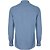 Camisa Slim Individual Lisa IN24 Azul Masculino - Imagem 2