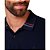 Camisa Polo Dudalina Piquet Jacquard OU24 Marinho Masculino - Imagem 3