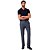 Camisa Polo Dudalina Piquet Jacquard OU24 Marinho Masculino - Imagem 4