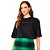 Camiseta Colcci Loose OU24B Preto Feminino - Imagem 1