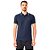 Camisa Polo Colcci Three Lines OU24 Azul Darkness Masculino - Imagem 1