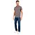 Camisa Polo Aramis Move Zip IN24 Cinza Concreto Masculino - Imagem 4