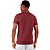 Camisa Polo Aramis Move Zip IN24 Bordô Masculino - Imagem 2