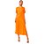 Vestido Colcci T-Shirt Dress OU24 Laranja Feminino - Imagem 1