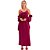 Vestido Super Mid Lança Perfume Alças OU24 Roxo Feminino - Imagem 1