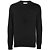 Suéter Tricot Dudalina Basic Reto Ou24 Preto Masculino - Imagem 6