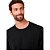 Suéter Tricot Dudalina Basic Reto Ou24 Preto Masculino - Imagem 3