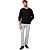 Suéter Tricot Dudalina Basic Reto Ou24 Preto Masculino - Imagem 4