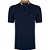 Camisa Polo Individual Regular In24 Azul Escuro Masculino - Imagem 1