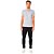 Camisa Polo Colcci Double Lines Ou24 Cinza Mescla Masculino - Imagem 3