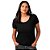 Camiseta Dudalina Soft Pima Ou24 Preto Feminino - Imagem 4