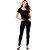 Camiseta Dudalina Soft Pima Ou24 Preto Feminino - Imagem 3