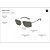 Óculos de Sol Armani Exchange 2044S 600671 Cinza Masculino - Imagem 5