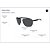 Óculos de Sol Armani Exchange 2047S 600087 Preto Masculino - Imagem 5