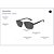 Óculos de Sol Armani Exchange 2048S 600087 Preto Masculino - Imagem 5