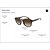 Óculos de Sol Armani Exchange 4129SU 806313 Marrom Masculino - Imagem 5