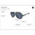 Óculos de Sol Armani Exchange 4133S 818180 Azul Masculino - Imagem 5