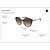 Óculos de Sol Armani Exchange 4134S 821313 Dourado Feminino - Imagem 5