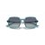 Óculos de Sol Armani Exchange 4139SU 82374S Azul Feminino - Imagem 7