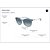 Óculos de Sol Armani Exchange 4140S 82374S Azul Feminino - Imagem 5