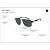 Óculos de Sol Emporio Armani 2144 336887 Azul Masculino - Imagem 5