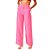 Calça Linho Colcci Joana Ou24 Rosa Hillier Feminino - Imagem 1