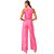 Calça Linho Colcci Joana Ou24 Rosa Hillier Feminino - Imagem 4