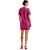Vestido Curto Lança Perfume Canelado Ou24 Rosa Feminino - Imagem 2