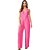 Macacão Linho Colcci Comfort Shape Ou24 Rosa Feminino - Imagem 1