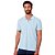 Camisa Polo Dudalina Piquet Binado In24 Azul Claro Masculino - Imagem 1