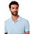 Camisa Polo Dudalina Piquet Binado In24 Azul Claro Masculino - Imagem 3